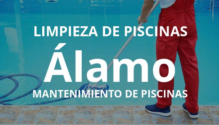 mantenimiento piscinas en Álamo