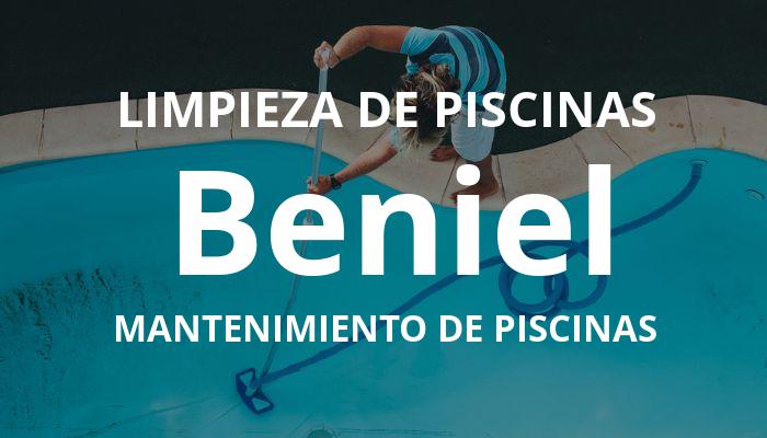 mantenimiento piscinas en Beniel