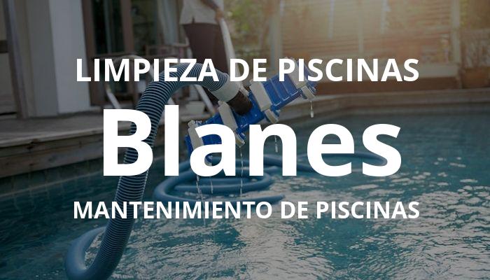 mantenimiento piscinas en Blanes