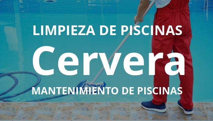 mantenimiento piscinas en Cervera