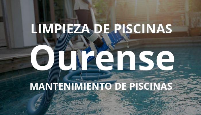 mantenimiento piscinas en Ourense
