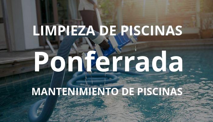 mantenimiento piscinas en Ponferrada