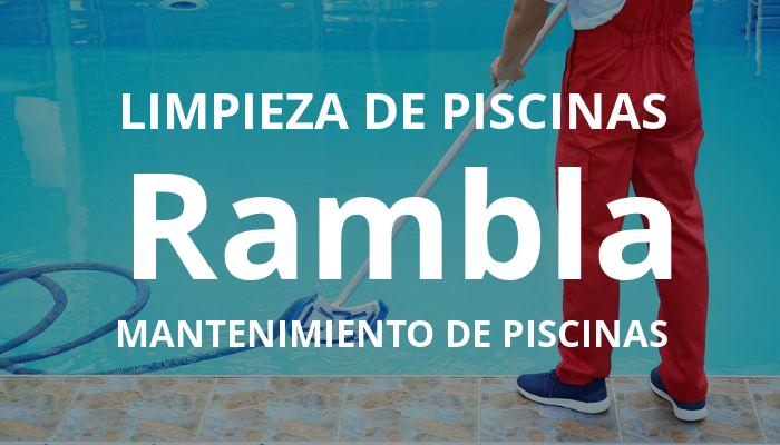 mantenimiento piscinas en Rambla