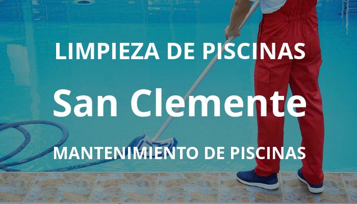 mantenimiento piscinas en San Clemente